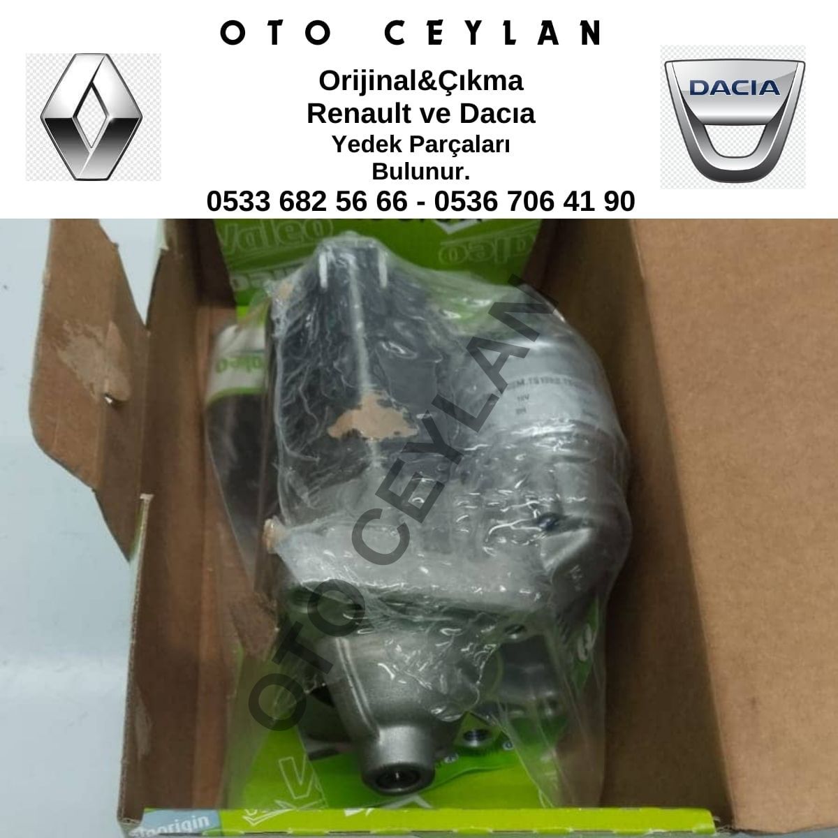 VALEO 438224 Megan 2 Marş Motoru Sıfır