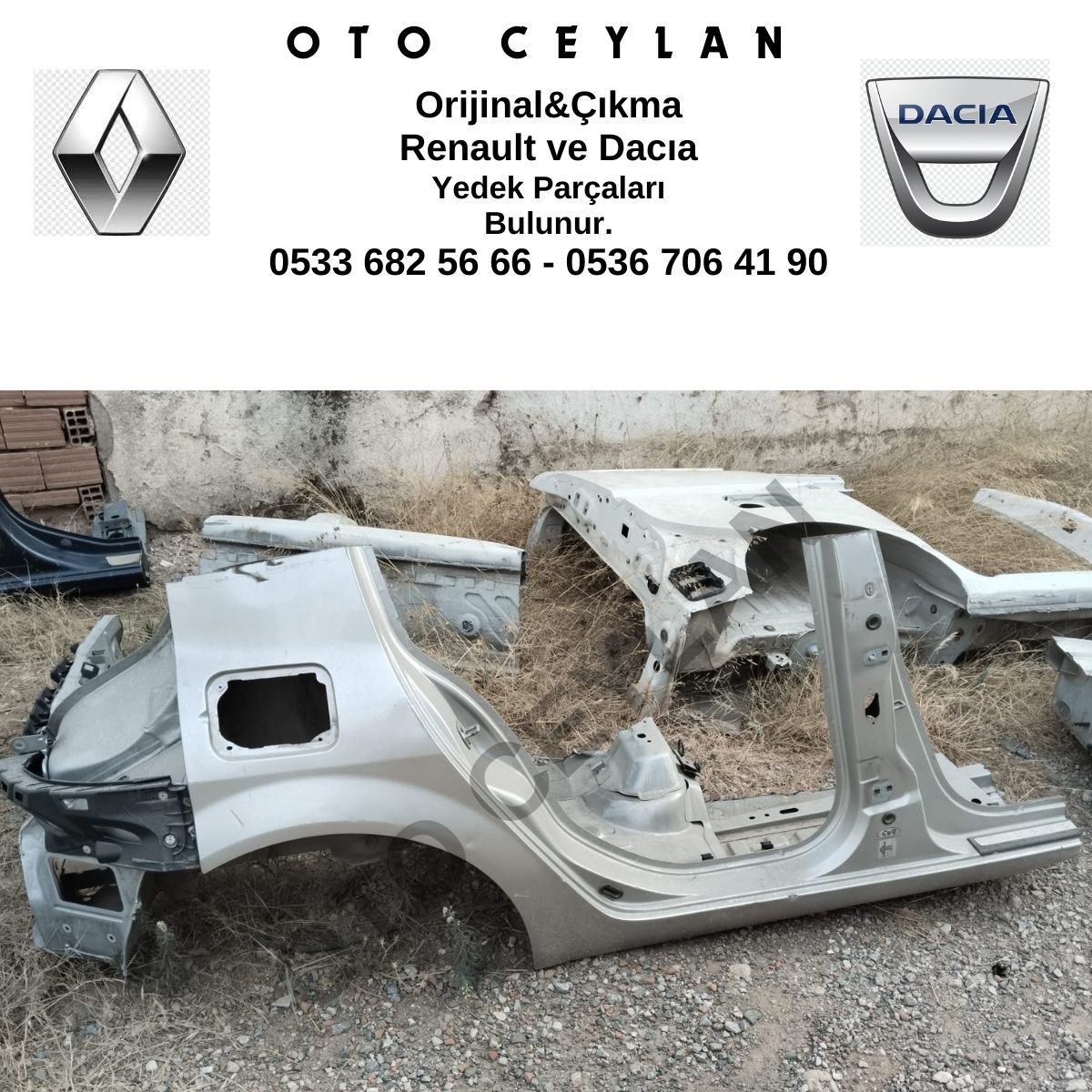 Megane Sağ Arka Çeyrek Hatchback