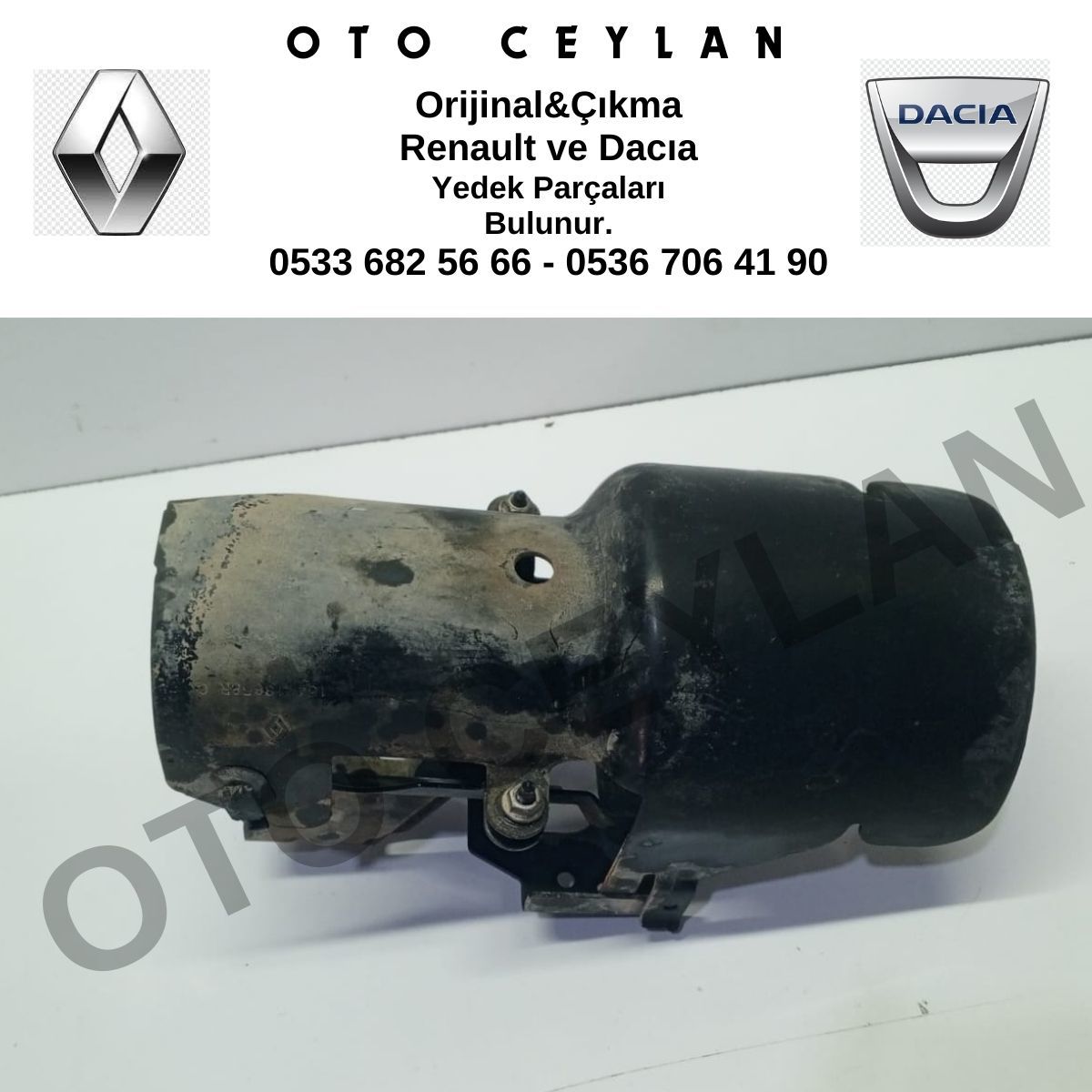 164118858R Clio 4 Duster Dokkker Mazot Filtre Koruyucu Orijinal Çıkma