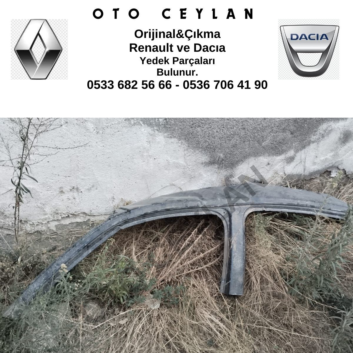 Clio 3 Sol Tavan Oluğu
