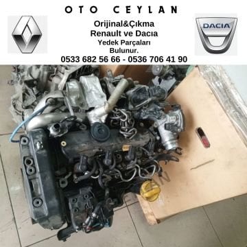Megane 4 Motor Komple Orijinal Çıkma