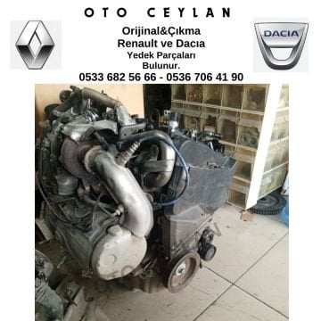 Megane 4 Motor Komple Orijinal Çıkma