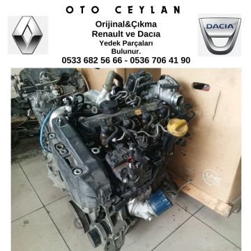 Megane 4 Motor Komple Orijinal Çıkma