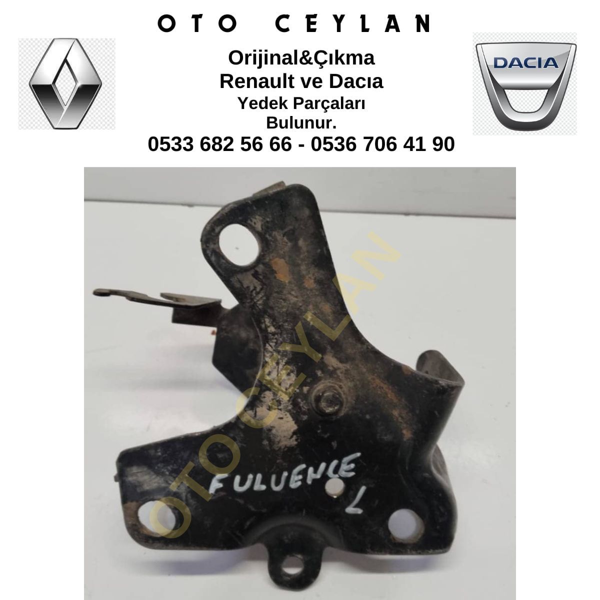 432150006R Fluence Arka Dingil Bağlantı Ayağı Çıkma Orijinal