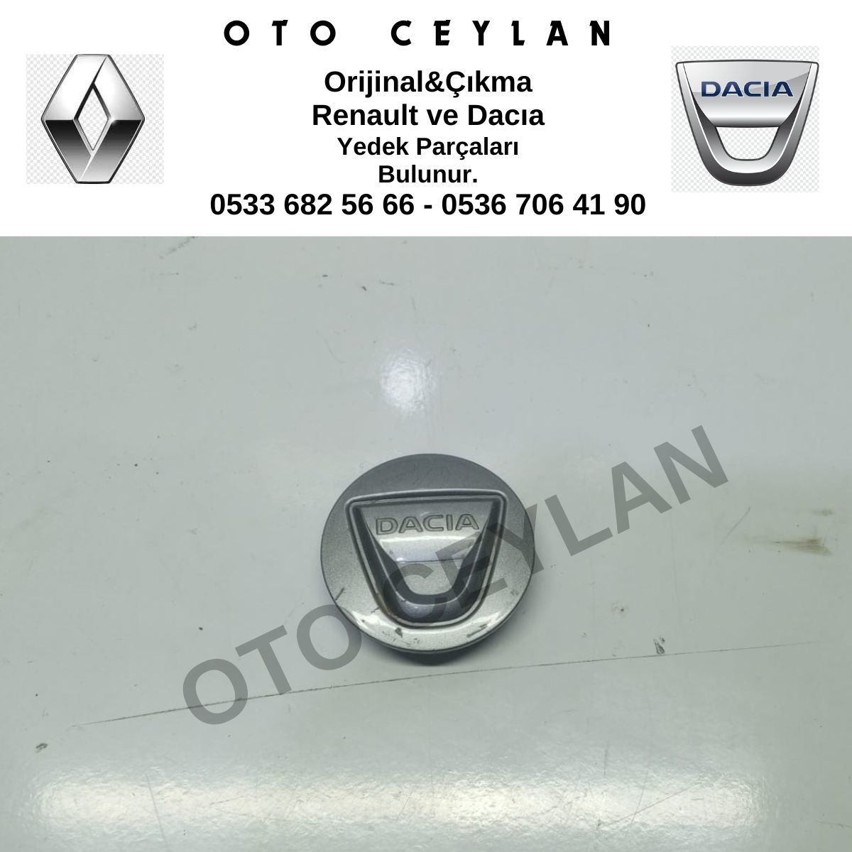 403156671R Jant Kapağı Arması Orijinal Çıkma