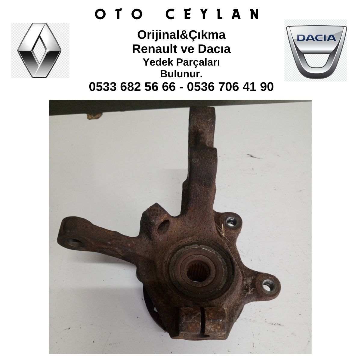 Renault Express Aks Taşıyıcı Sol Çıkma