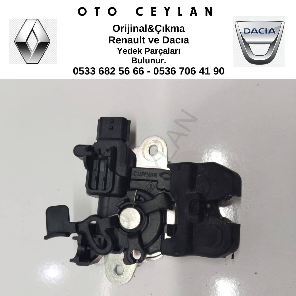 905033138R Megan 4 Bagaj Kilidi Orijinal Çıkma