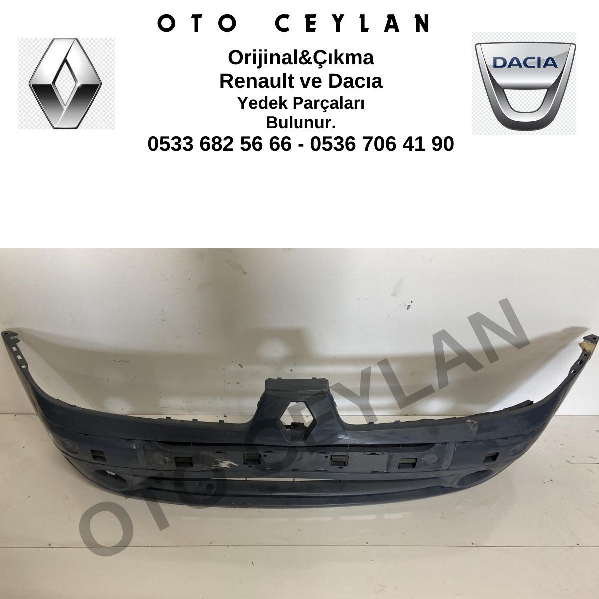 7701477011 Clio 2 Ön Tampon Hafif Hatalı Sıfır Orijinal