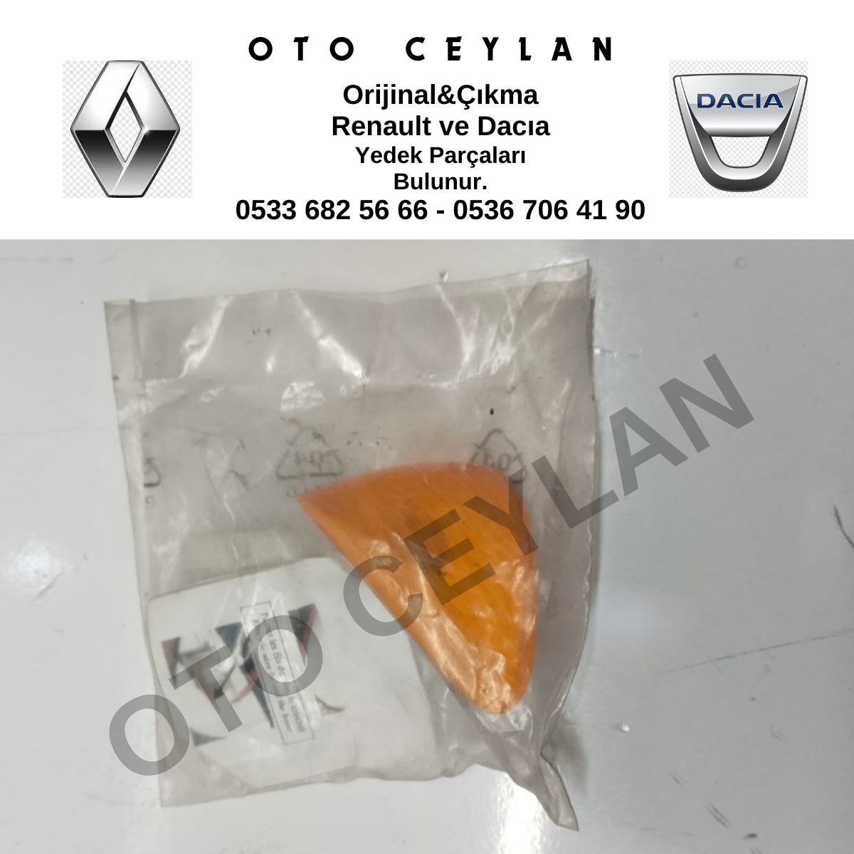 7701058188 Modus Ayna Sinyali Sol Orijinal Sıfır