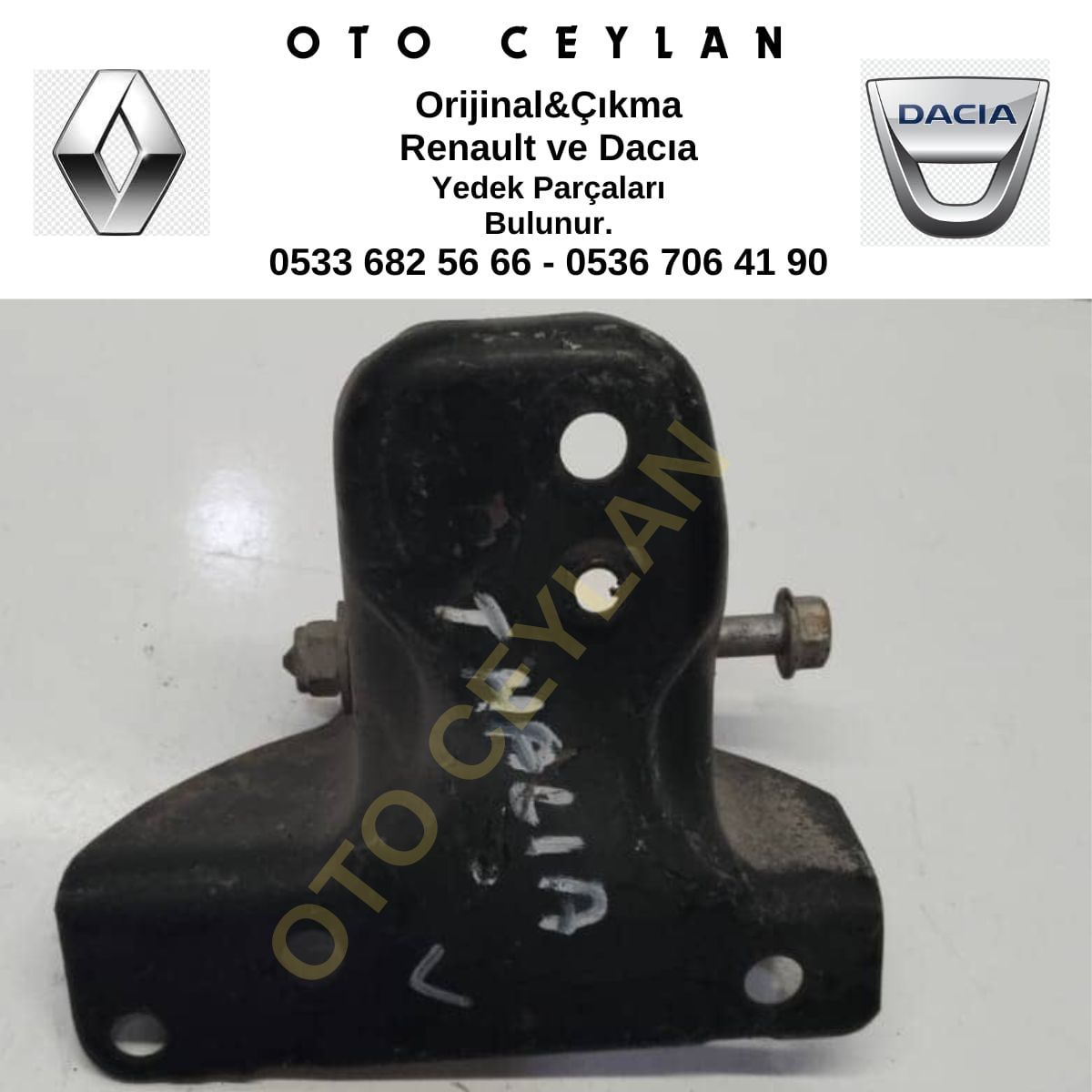 7700839318 Clıo Symbol Arka Dingil Bağlantı Ayağı Çıkma Orijinal