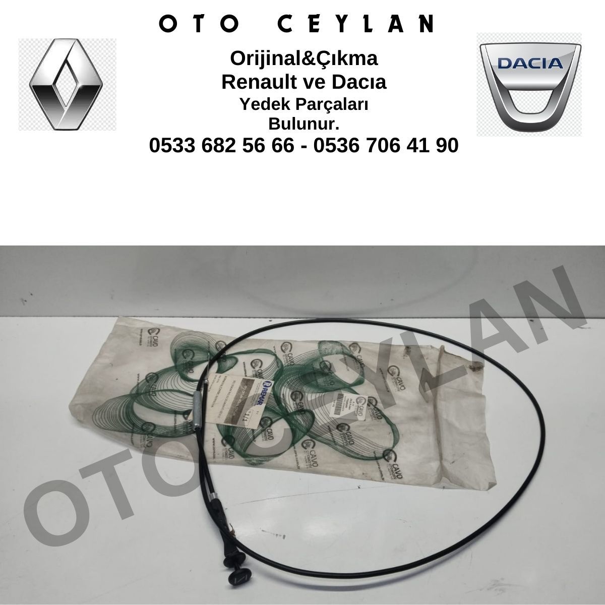 CAV 1404002 7702252464 Renault 11 Flash Jigle Teli Sıfır Cava Marka
