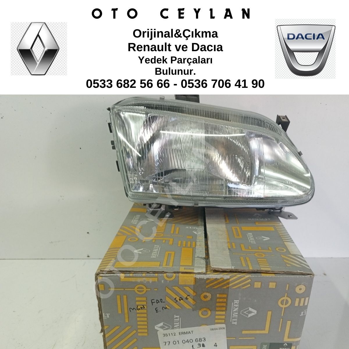 7701040683 Megan Sağ Far E.M