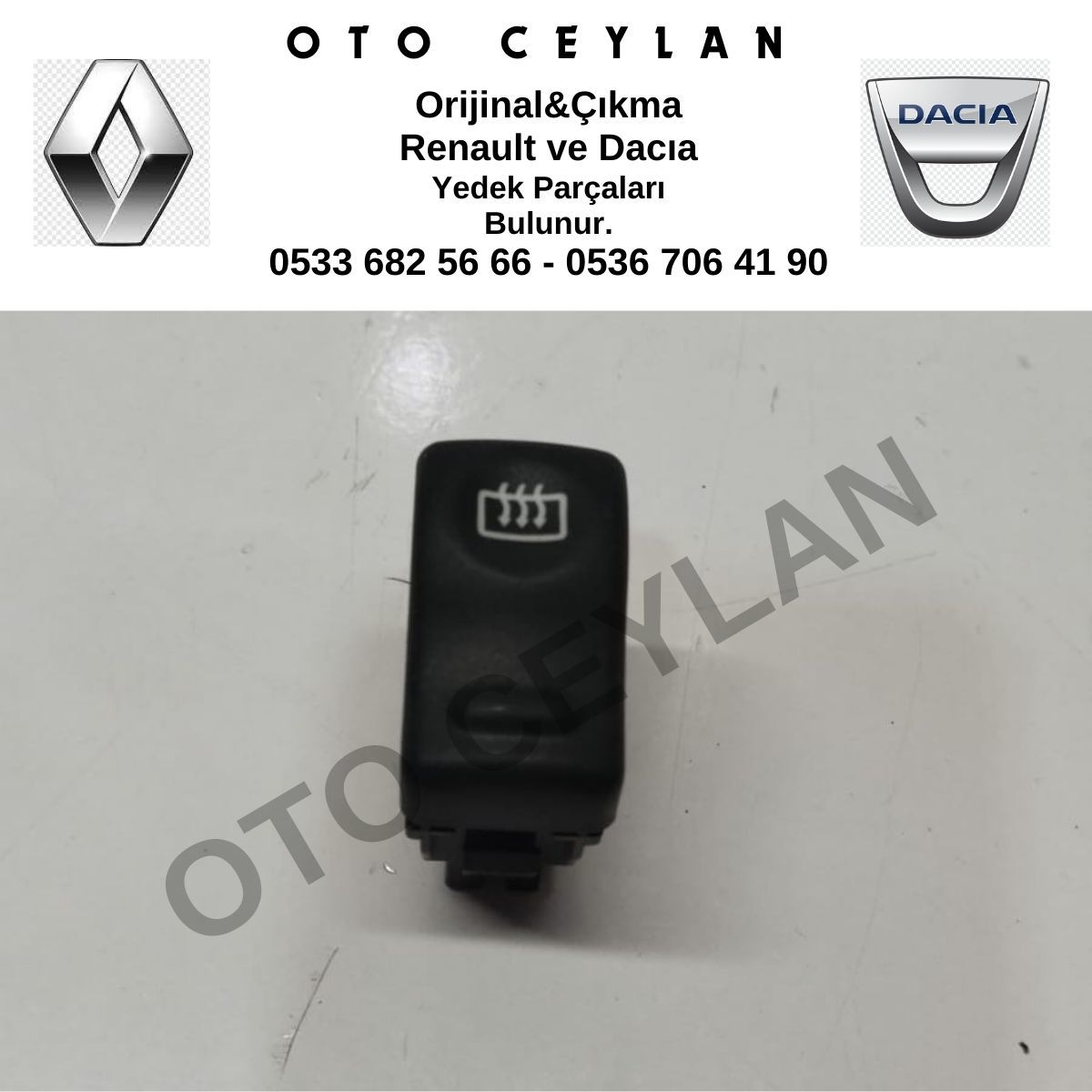 6001030108 Express Cam Rezistansı Düğmesi Orijinal Çıkma