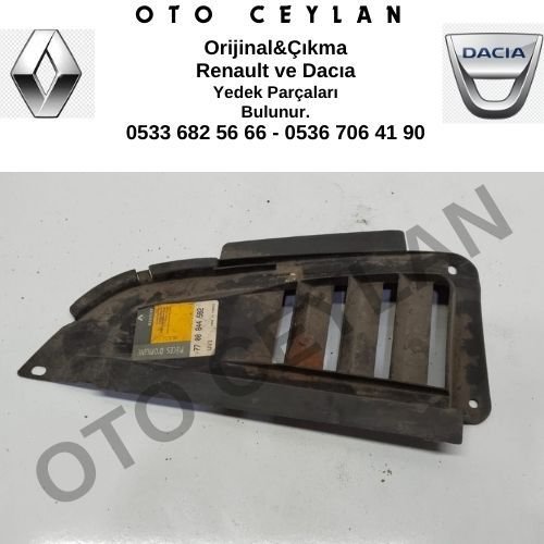 7700844582 Laguna Sol Ön Çamurluk Davlumbazı Sıfır Orjinal