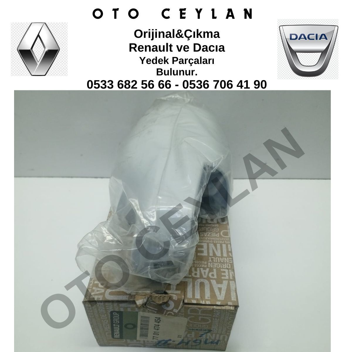 7701474454 Megane 2 Ayna Kapağı Sol Sıfır Orijinal