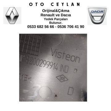 8200299914 Clıo 3 Sağ Ayna İç Bakaliti Elektrikli Çıkma Orijinal