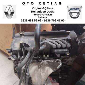 RENAULT MOTOR KOMPLE D4F ÇIKMA