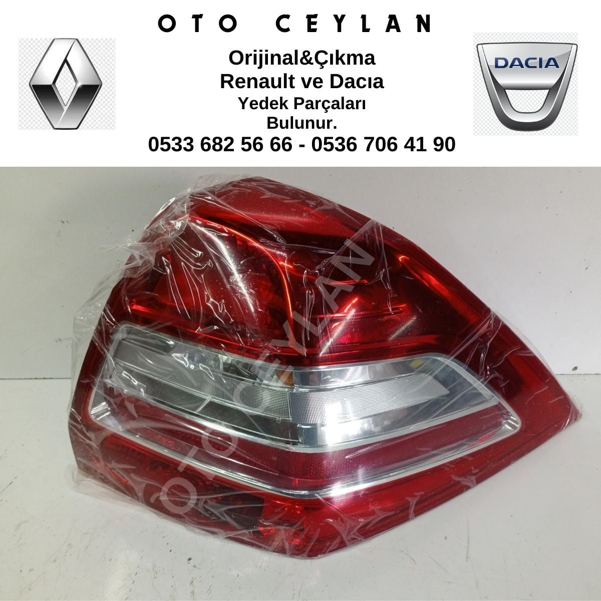 8200417347 Megan 2 Stop Lambası Sedan Orijinal