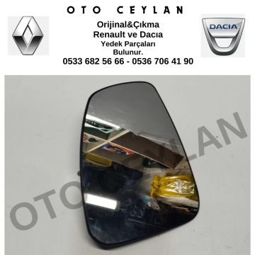 232634058 Fluence Megane 3 Dikiz Ayna Camı Sağ Orijinal Çıkma