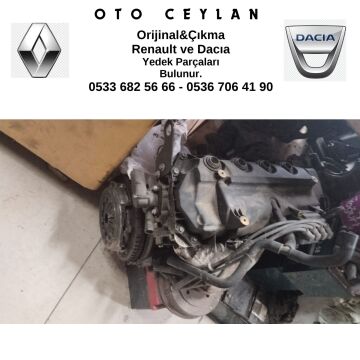 CLIO MOTOR KOMPLE 1.2 16V ÇIKMA