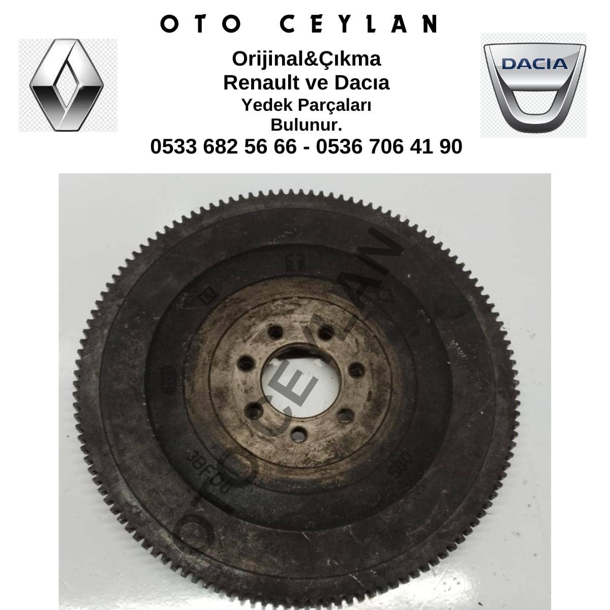 7700113305 R.19 Volant Çıkma Orijinal 123 Diş