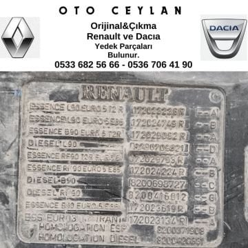 172023236R Symbol Mazot Deposu Çıkma Orjinal
