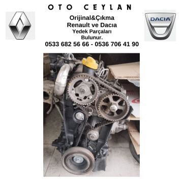 MEGANE 2 MOTOR KOMPLE 100 BEYGİR ÇIKMA