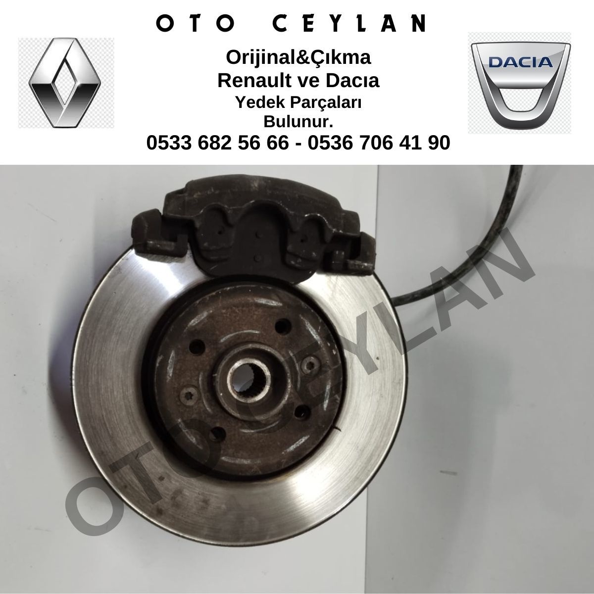 400116210R Dokker Aks Taşıyıcı Sol Orijinal Çıkma