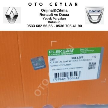 PLEKSAN 3567 Clıo III Stop Lambası HB Orijinal