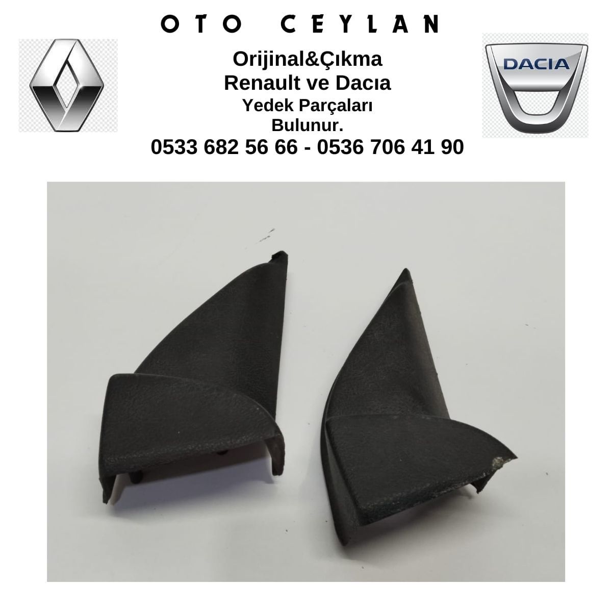 7700832012 Megan Sağ Ayna İç Kapağı Elektrikli Çıkma Orijinal(Adet Fiyat)