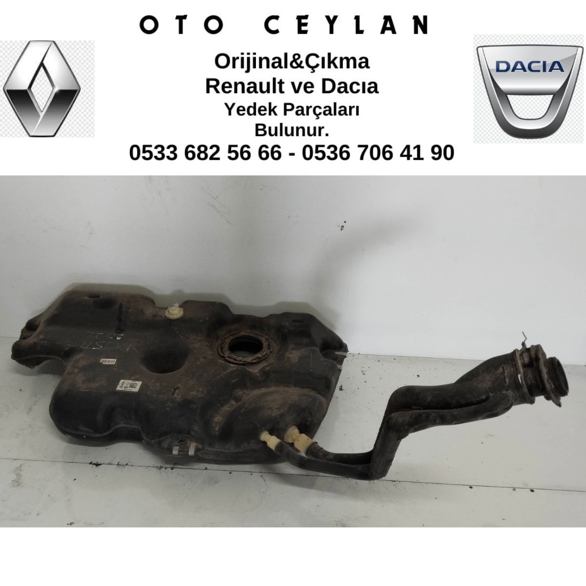 2DT349266R Duster 2022 Mazot Deposu Çıkma Orjinal