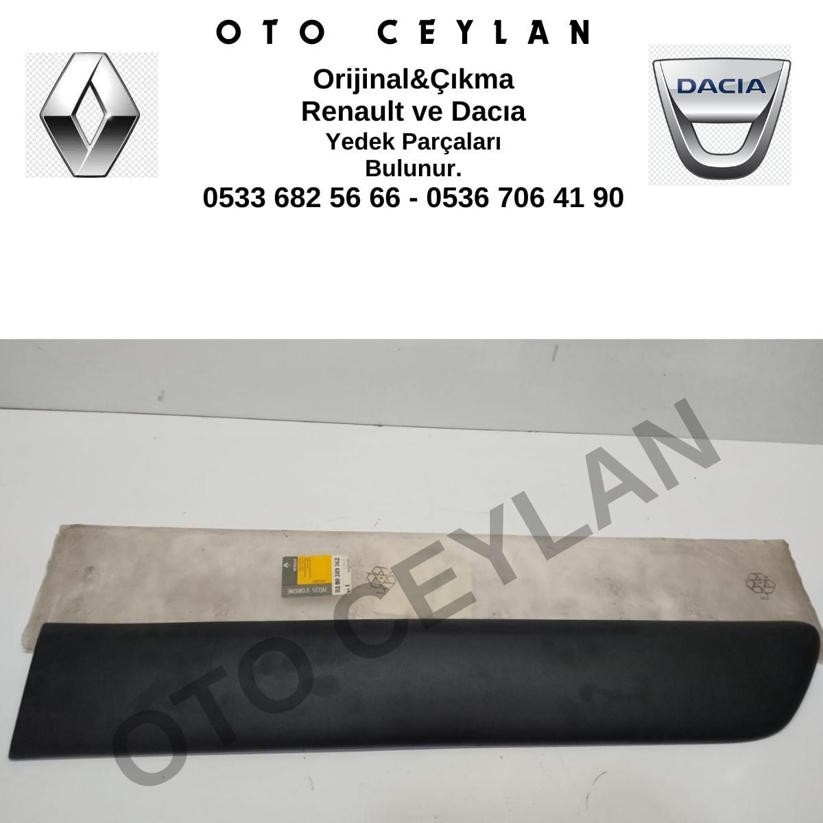 8200389362 Kangoo Kasa Bandı Sol Arka Sıfır Orijinal