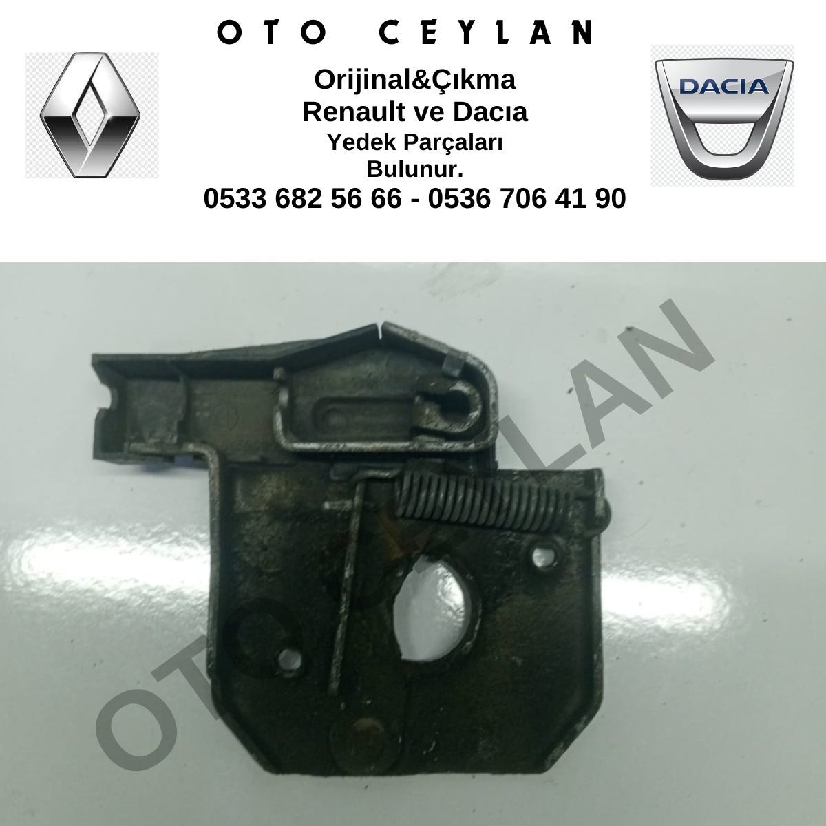 8200236510 Megane 2 Motor Kaput Kilidi Orijinal Çıkma