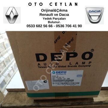 551-1121R-LD-EM Megane Sağ Far Sıfır  ***DEPO***