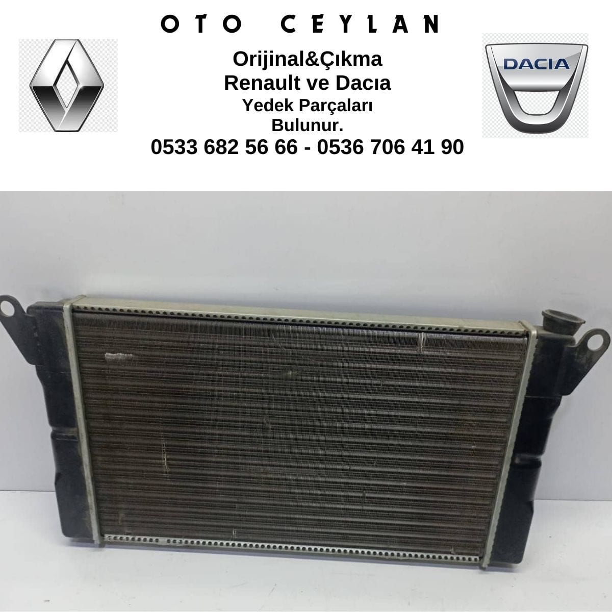 7700571627 R.12 Radyatör Yerli Üretim