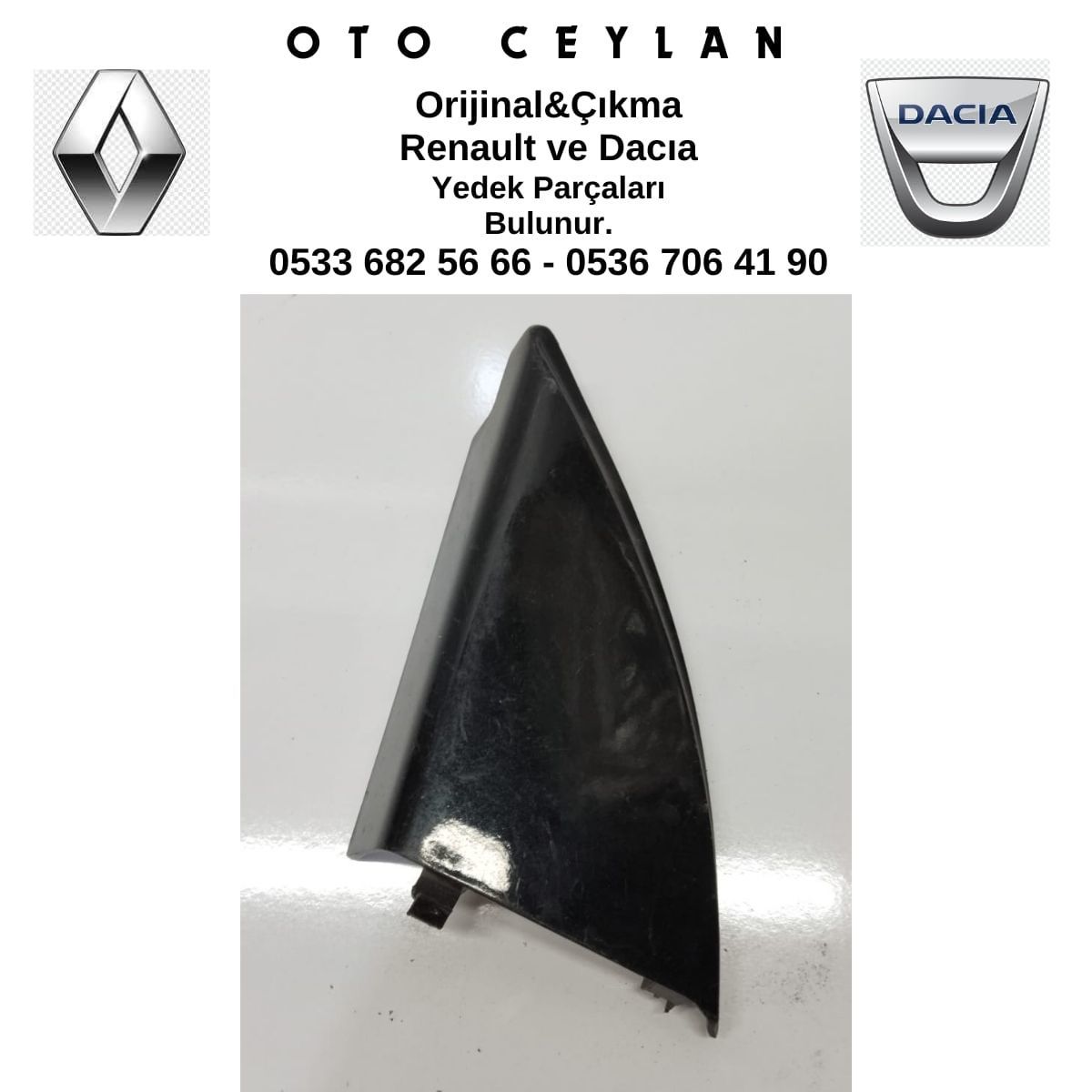 802930004R Fluence Megan 3 Sol Ön Dış Dikiz Aynası İç bakaliti Çıkma Orijinal