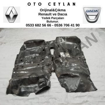 Clio 4 Taban Halısı Orijinal Çıkma