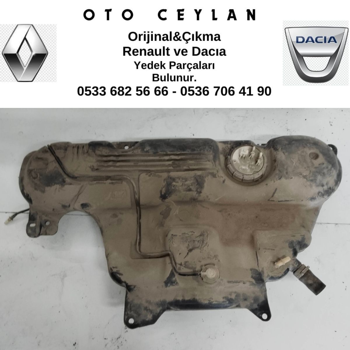 8200784324 Megan 3 Mazot Deposu Çıkma Orjinal