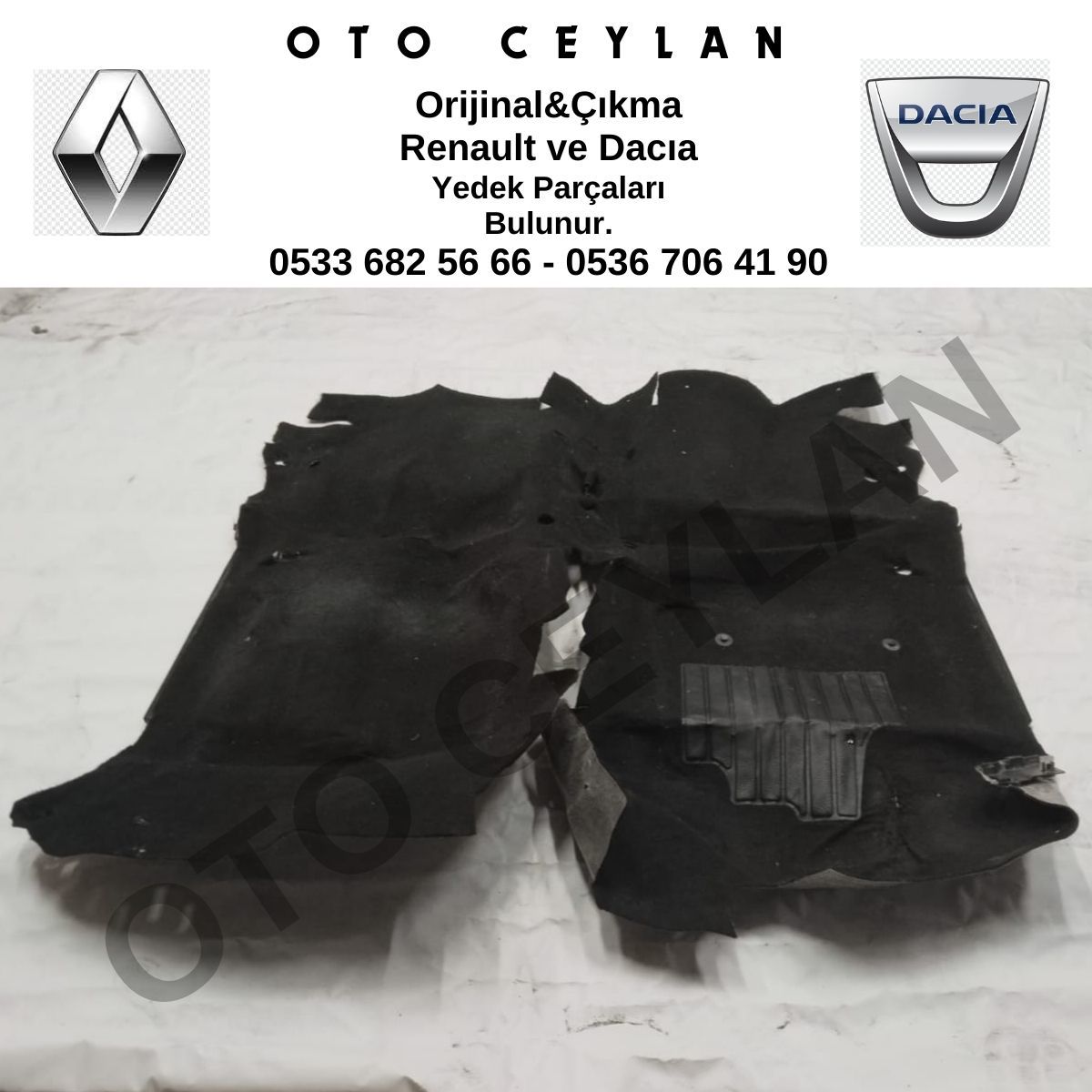 Dokker Taban Halısı Orijinal Çıkma