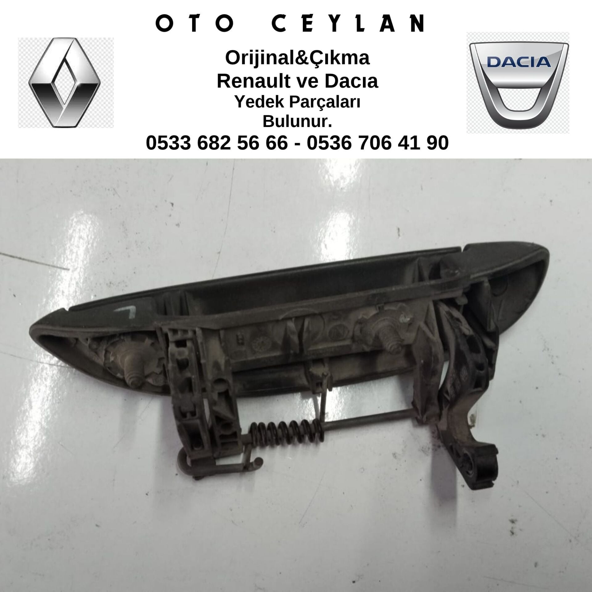 8200869055 LOGAN DIŞ ARKA KAPI KOLU ÇIKMA