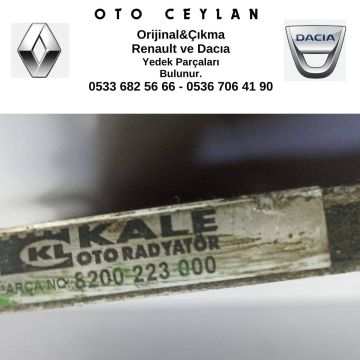 8200223000 Megan 2 Klima Radyatörü Çıkma Orijinal