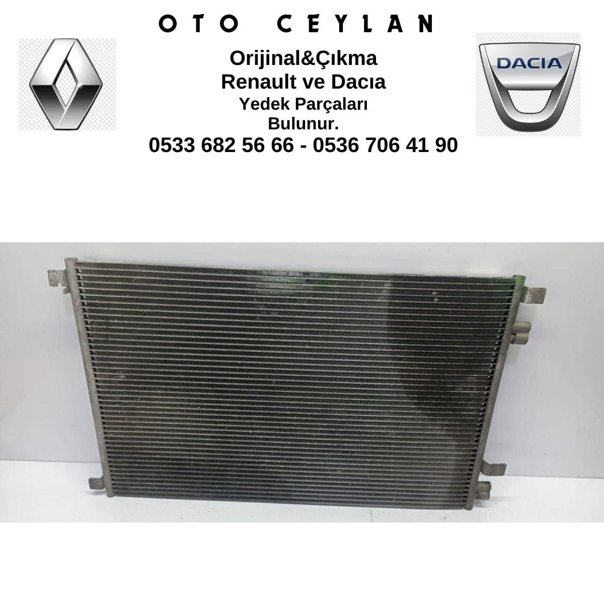 8200223000 Megan 2 Klima Radyatörü Çıkma Orijinal