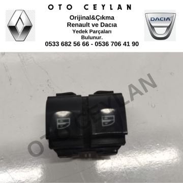 254110431R Lodgy Dokker Sol Ön Cam Butonu Düğmesi Orijinal Çıkma