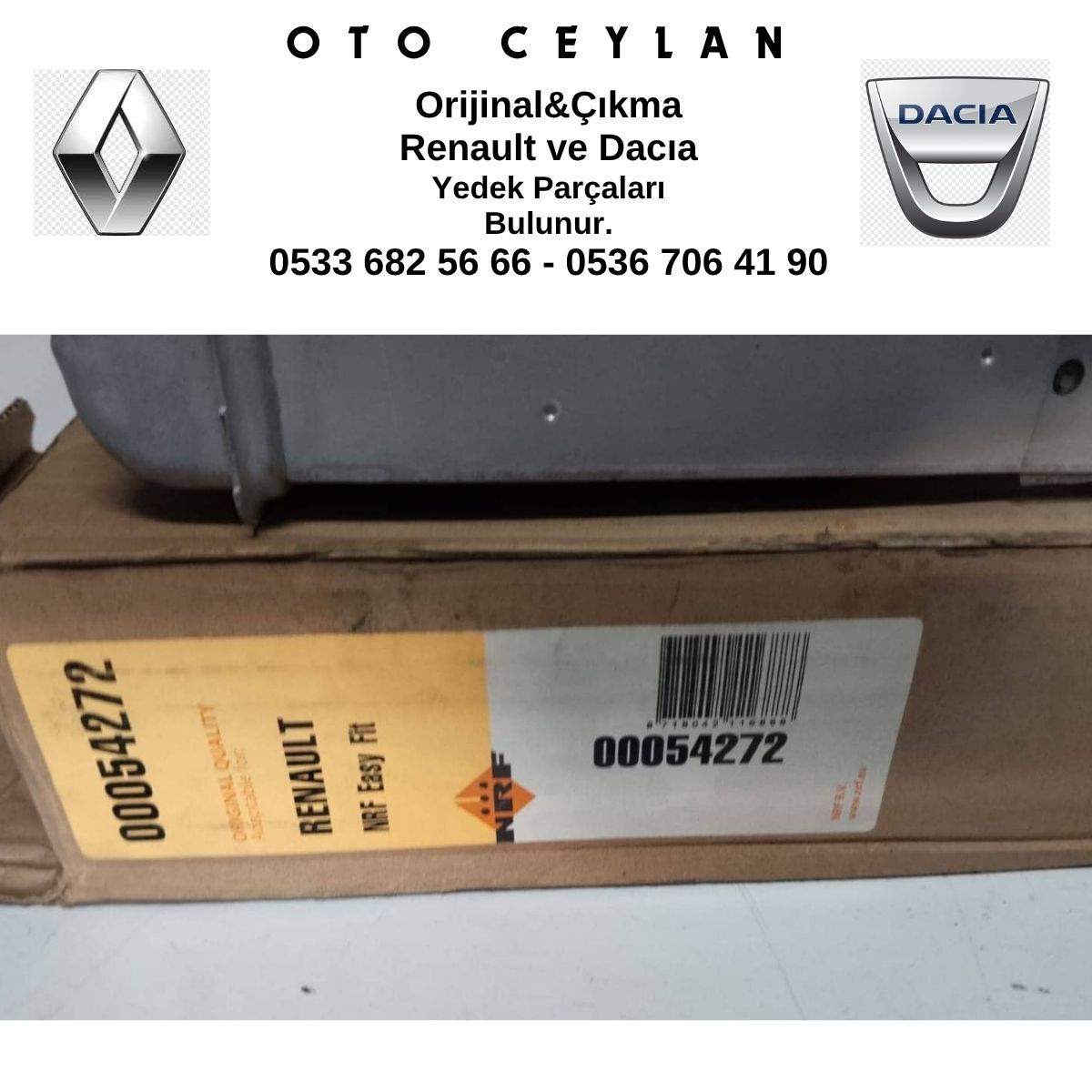 00054272 Scenıc 2 Kalorifer Radyatörü Sıfır