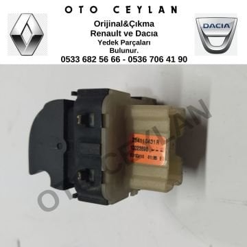 254110431R Lodgy Dokker Sol Ön Cam Butonu Düğmesi Orijinal Çıkma
