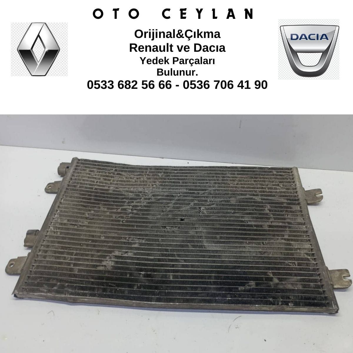 8200182361 Symbol Klima Radyatörü Çıkma Orijinal