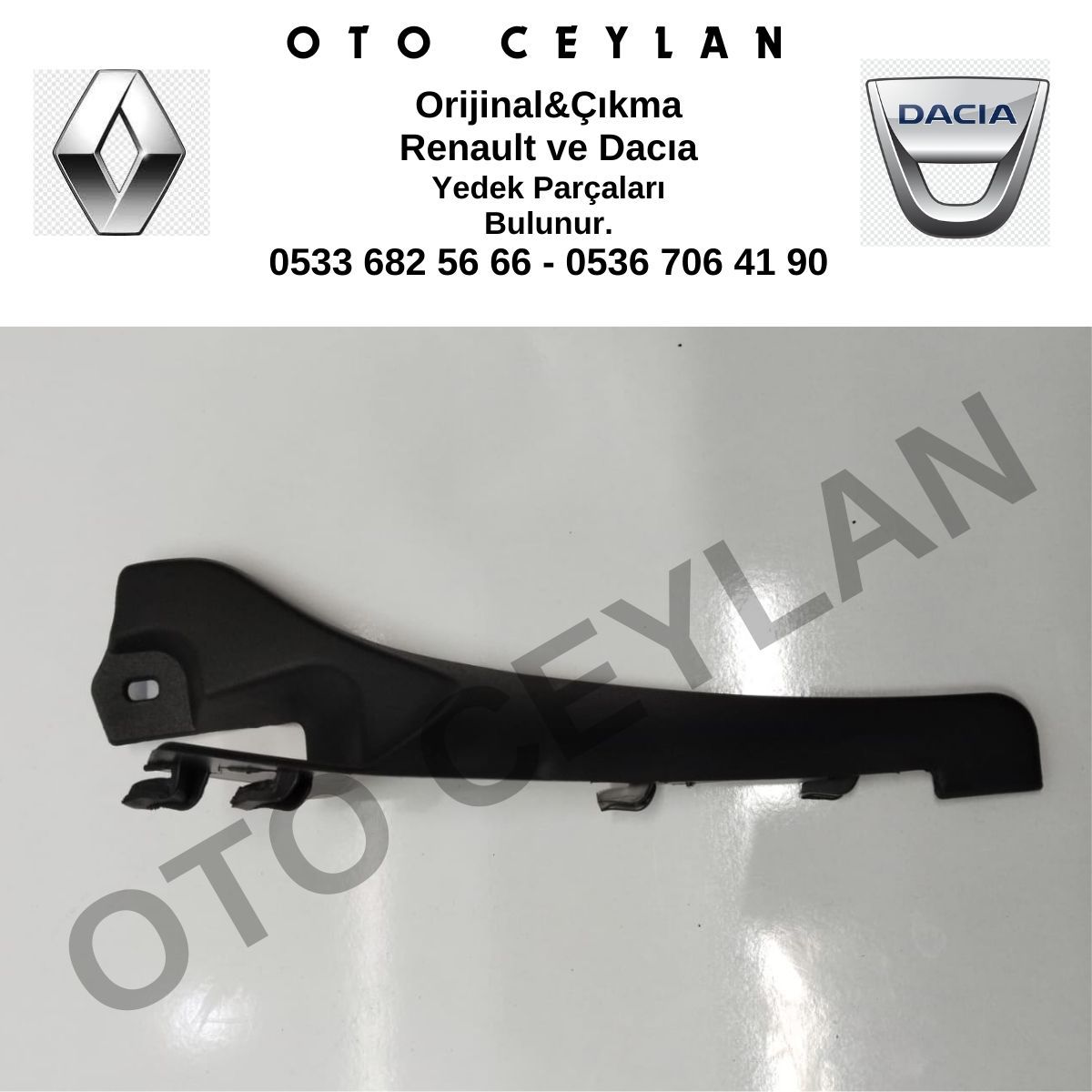 668224513R Dokker Ön Cam Izgara Kulağı Sol Yerli Üretim Sıfır