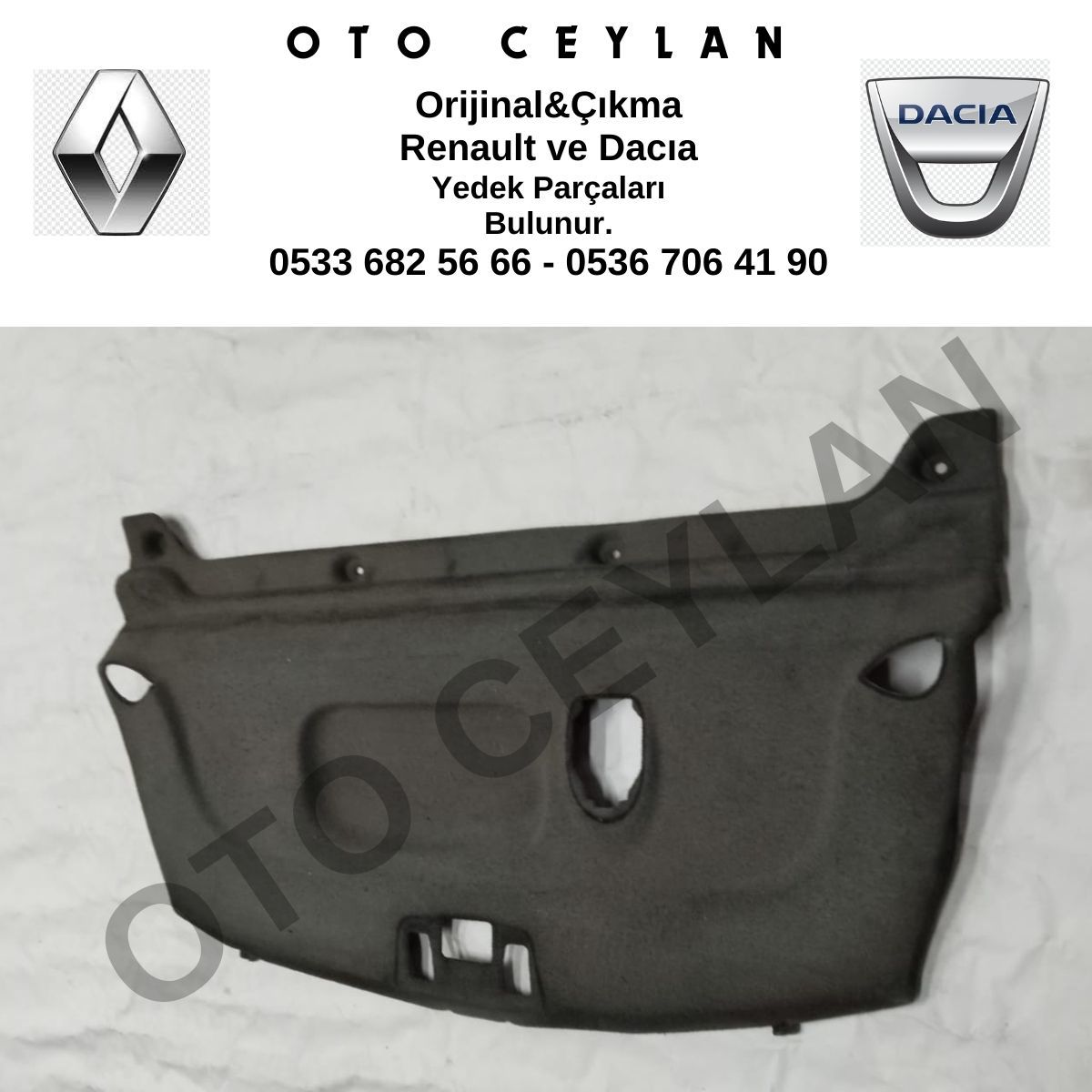 Megane 1 Arka Cam Alt Panosu Halısı Orijinal Çıkma
