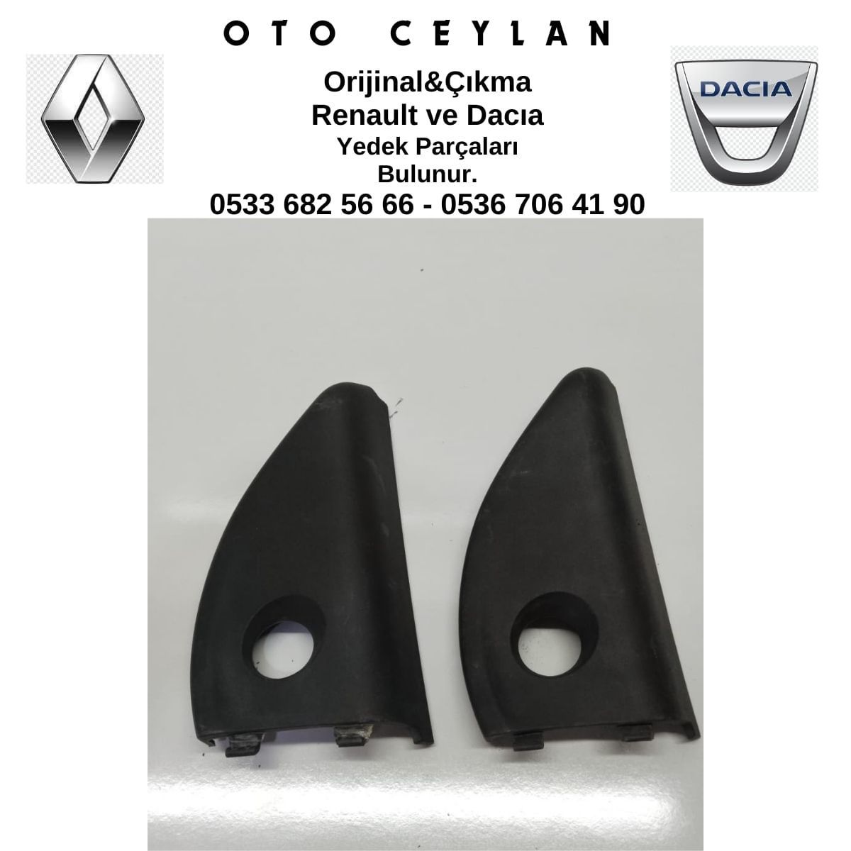 80292620R Dokker Sağ Yan Dış Dikiz ayna İç Bakaliti Çıkma Orijinal