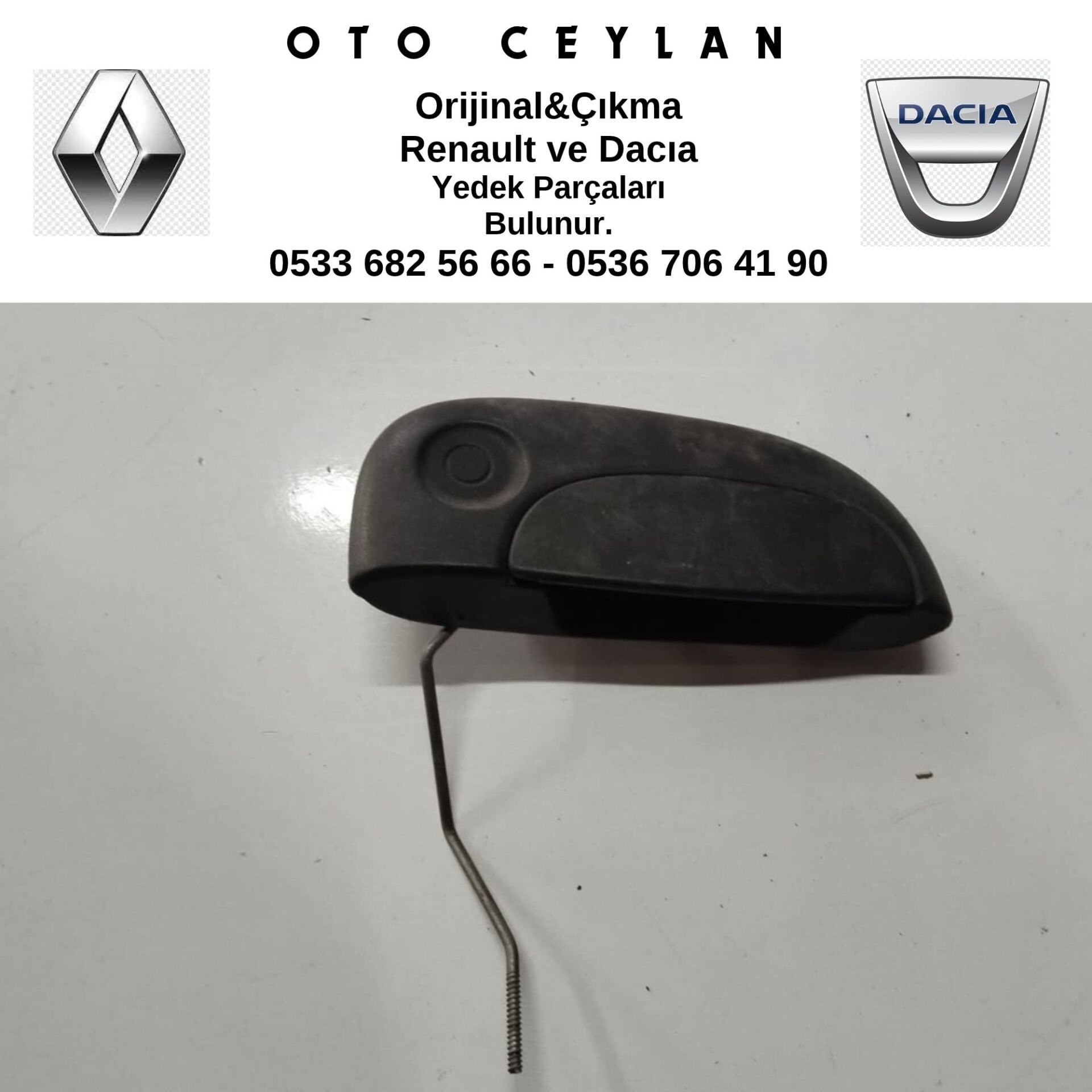 7700354479 KANGOO SAĞ DIŞ KAPI KOLU ÖN ÇIKMA